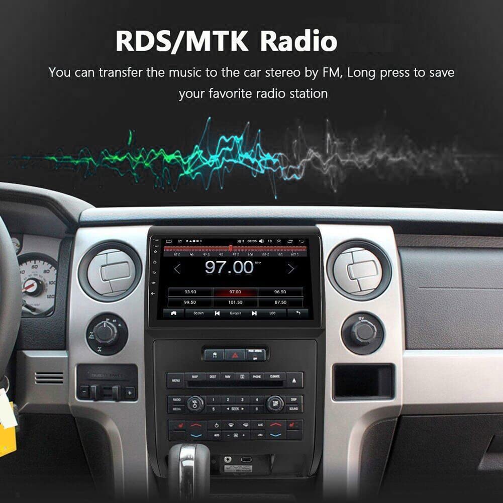 Android 13 Car Stereo Radio,Fit for RaptorF-150 2009-2014
