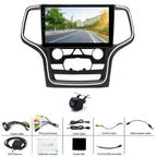 10 inch Car Stereo Radio for Jeep Grand Cherokee 2014-2022, Android 13 Car Stereo Radio w/CarPlay &Android Auto Radio, Support WiFi GPS Navigation Bluetooth AHD Backup Camera - 2+32G