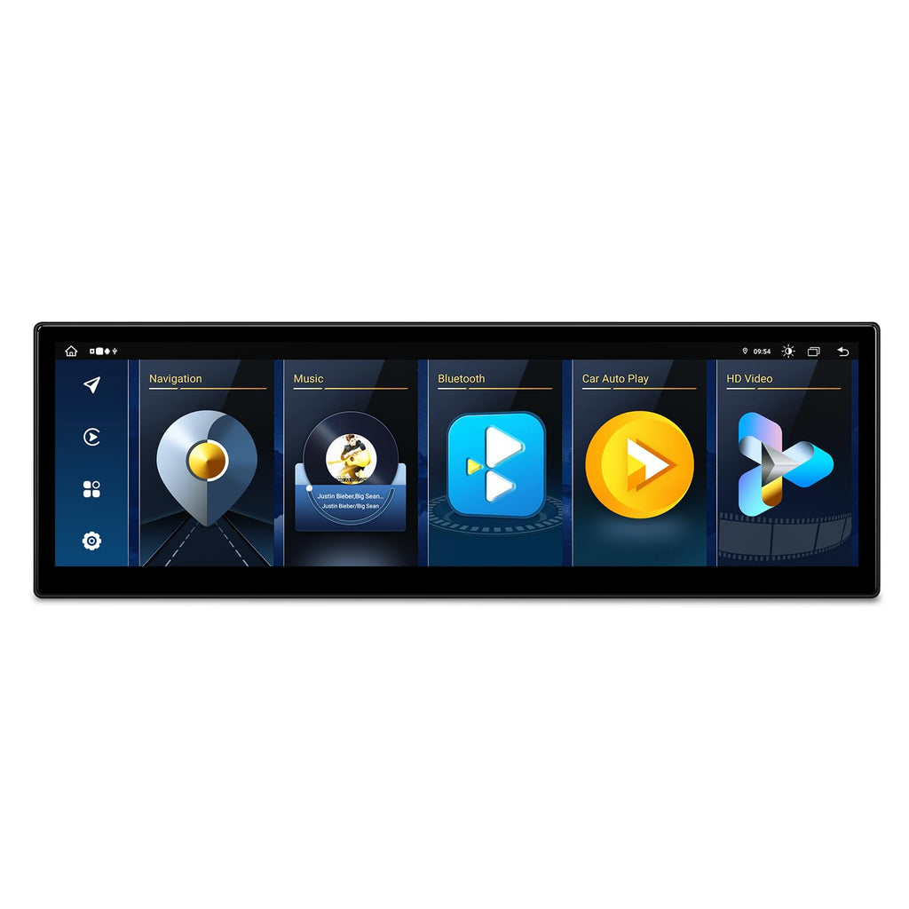 XTRONS 12.3 Inch Android 14 Qualcomm 680 Car Stereo for BMW 5 Series E60/E61/M5 (2005-2008) CCC System, IPS Touch Screen 8+128GB Car Radio GPS Navigation Support Wireless CarPlay Android Auto