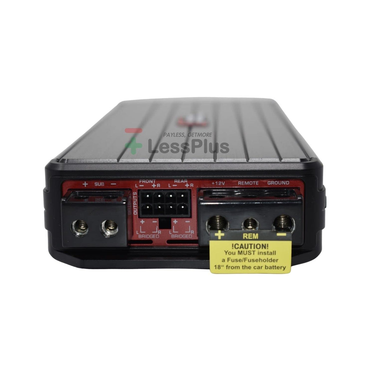 Cerwin Vega VCU85 950W RMS 5-Channel Digital Amplifier | Class D | Independent Front, Rear & Sub Inputs | Ideal for Car Audio & Speakers