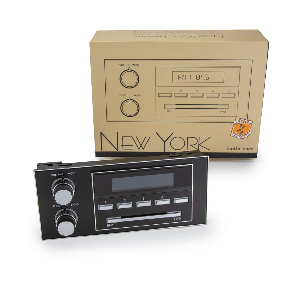 New York 1.5 DIN Direct-fit Radio Stereo Various 1995-02 Chevrolet & GMC SUV, Pickup Truck, Fullsize Van; 1999-02 Cadillac Escalade Bluetooth Hands-Free USB MP3 WMA FLAC AM/FM RCA