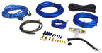 Audiosavings Bundle: Kicker 51HS8 Hideaway Under-Seat Powered Car Audio Subwoofer Compact Sub Bundle with Rockville RWK81 8 Gauge Complete Amp Installation Wire Kit with Copper RCA (2 Items)