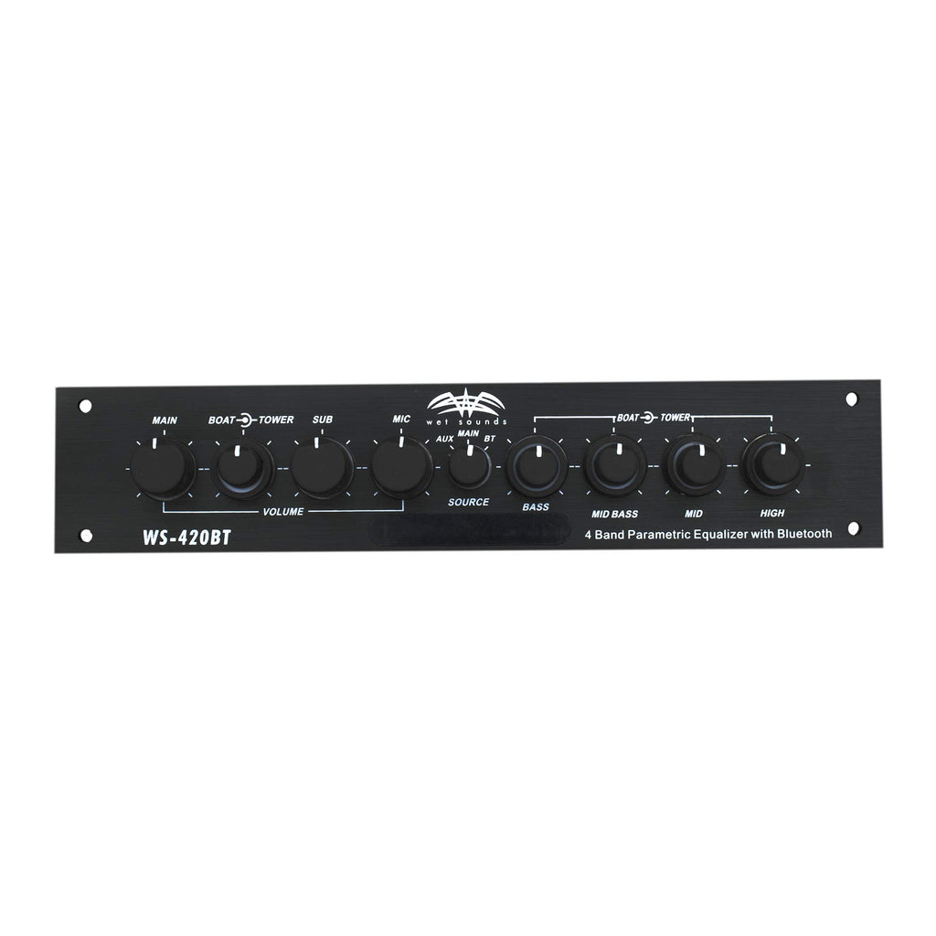 Dual Band EQ with Bluetooth, 3 Zone Control & Built-In Mic by Wet Sounds