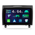 XTRONS Android 14 Car Stereo for Mercedes Benz SLK Class R171 2004-2011, 9 Inch IPS Touch Screen Car Radio GPS Navigation Bluetooth Built-in DSP Head Unit Wireless CarPlay Android Auto (4+64GB)