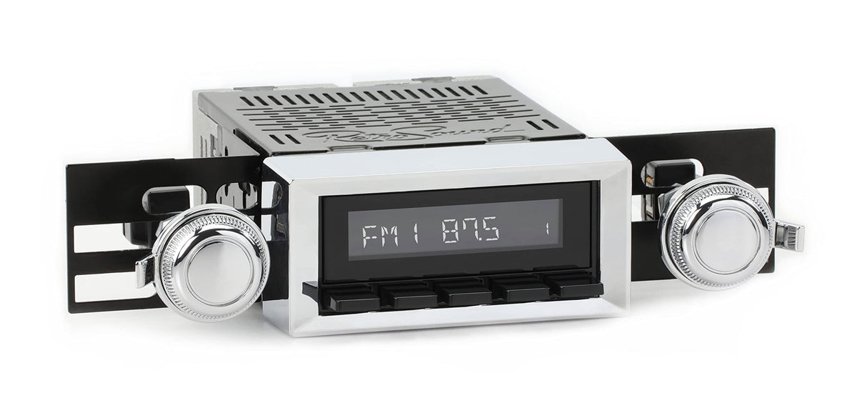 RetroRadio Compatible with 1978-81 Pontiac Lemans Features Include Bluetooth, HD, SiriusXM Ready, AM/FM LB-M4-116-03-73