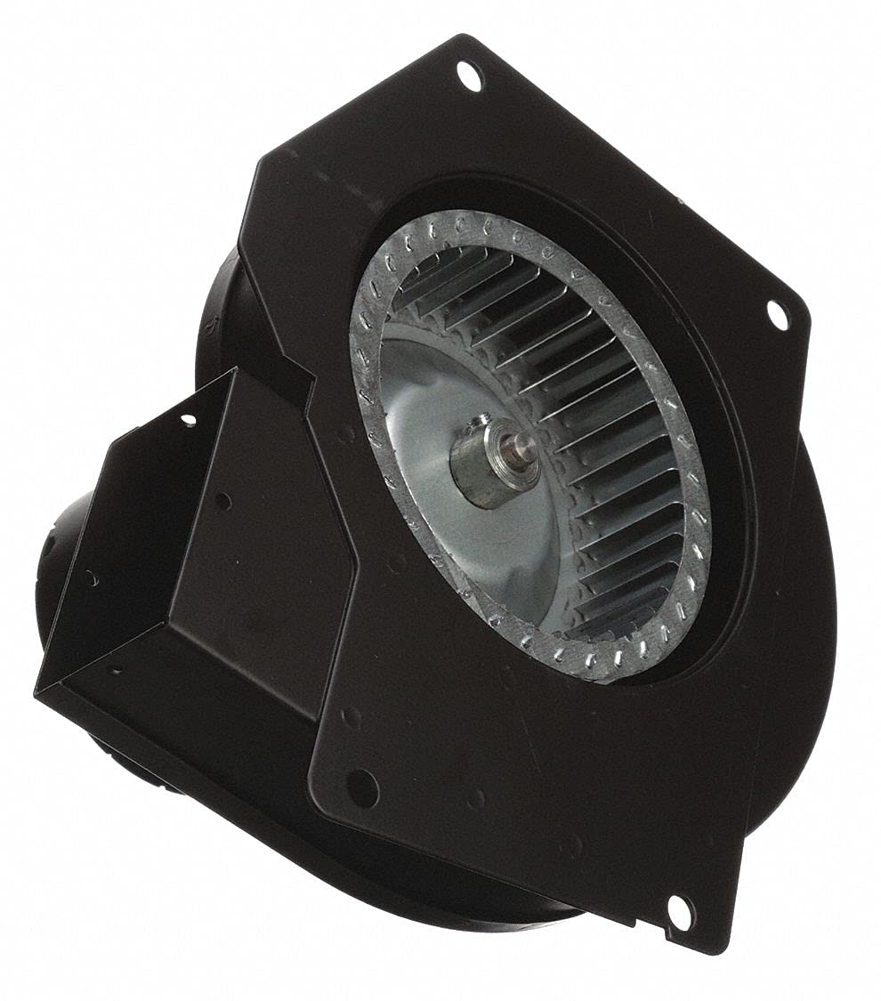 Rectangular OEM Blower, 3000 RPM, 1 Phase, Direct, Steel 1 Speed