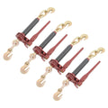 waltyotur Foldable Chain Binder Steel Hook Red