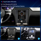 9.7Inch Vertical Touchscreen Car Stereo Radio for Ford Mustang 2010-2014