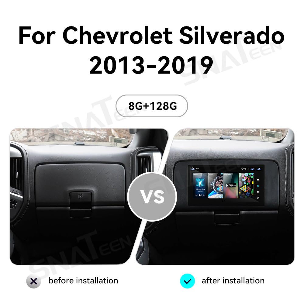 Android 15.0 for GMC Sierra Chevrolet Silverado 2014-2019 11.6 Inch
