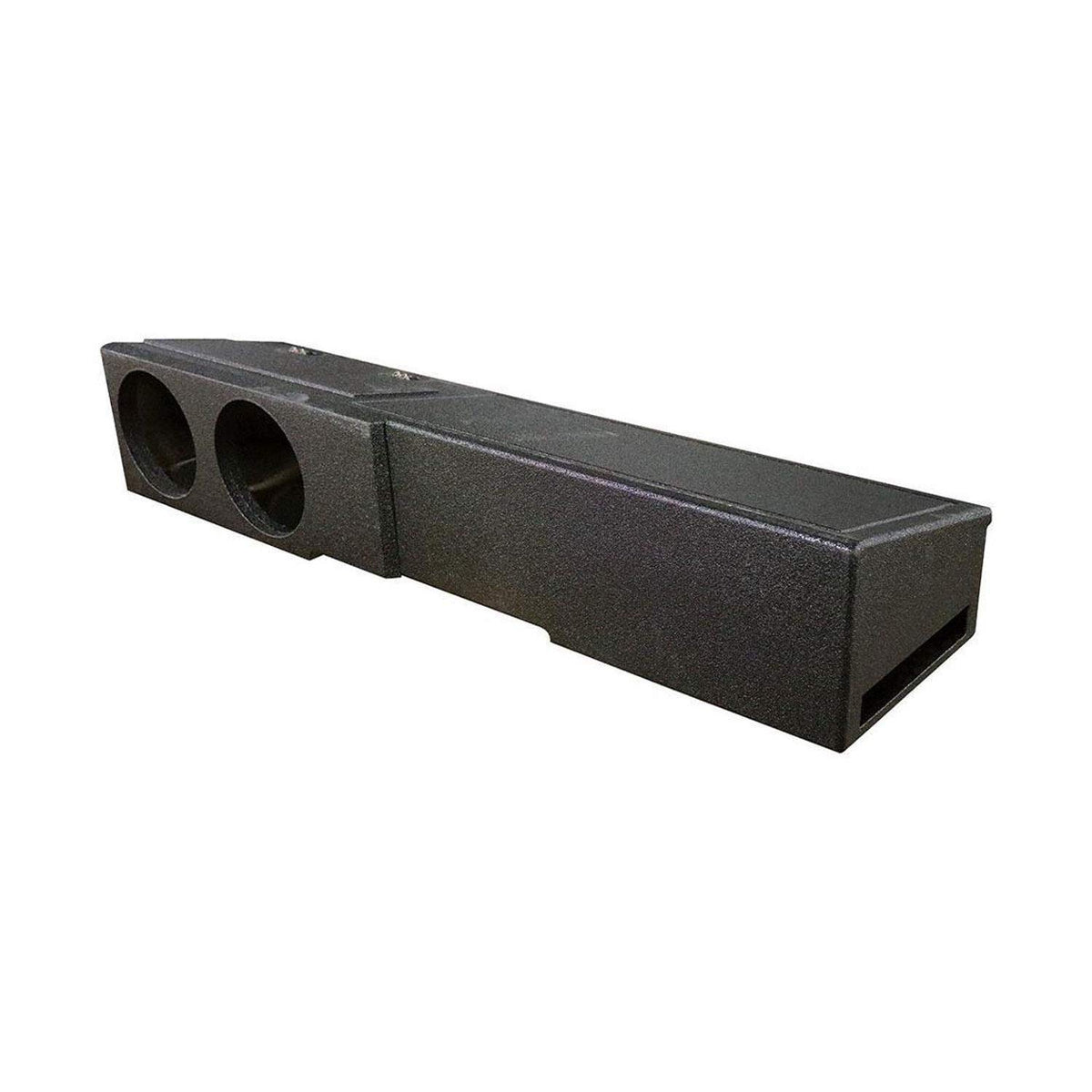 QPower Dual 8" Sealed Sub Box - Chevy Silverado/GMC Sierra Crew 2007-2026