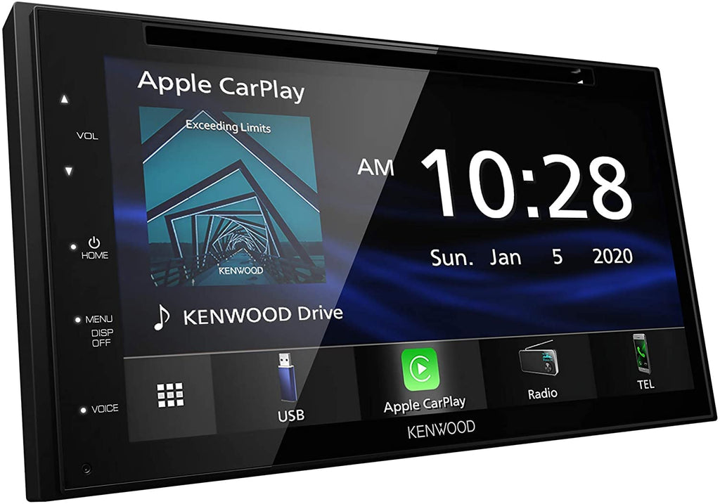 Kenwood DDX5707S 6.8" DVD/CD Receiver with AM/FM RDS Tuner | Plus CMOS-230 Rearview Camera with Universal Mounting Hardware & Video Cable