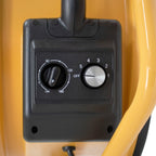 Industrial Axial Air Mover Fan Kit, 40" Wall Mount Arm, 18", Yellow