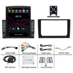 9.7 inch Double Din Car Radio for Nissan Pathfinder 2005 2006 2007 Touch Screen GPS Navigation Stereo with Wireless CarPlay & Android Auto Head Unit,FM/SWC/WiFi/Bluetooth/Camera
