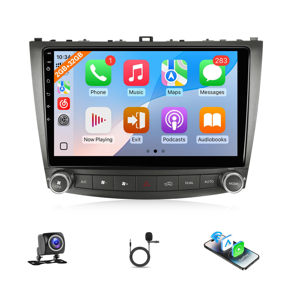 8Core Android 13 Car Radio for Lexus IS250 IS300 IS350 2006-2012