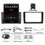 9.7" Double Din Car Stereo Radio for Toyota Tundra 2000-2006,Android 15 Double Din Touchscreen w/Wireless Carplay Android Auto GPS WiFi Bluetooth DSP SWC Mirrorlink Mic Backup Camera