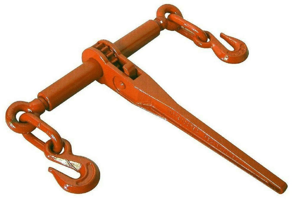 4 PACK Ratcheting Load Binder 5/16"-3/8" Chain Ratchet Boomer Tie Down Rigging,Jikkolumlukka