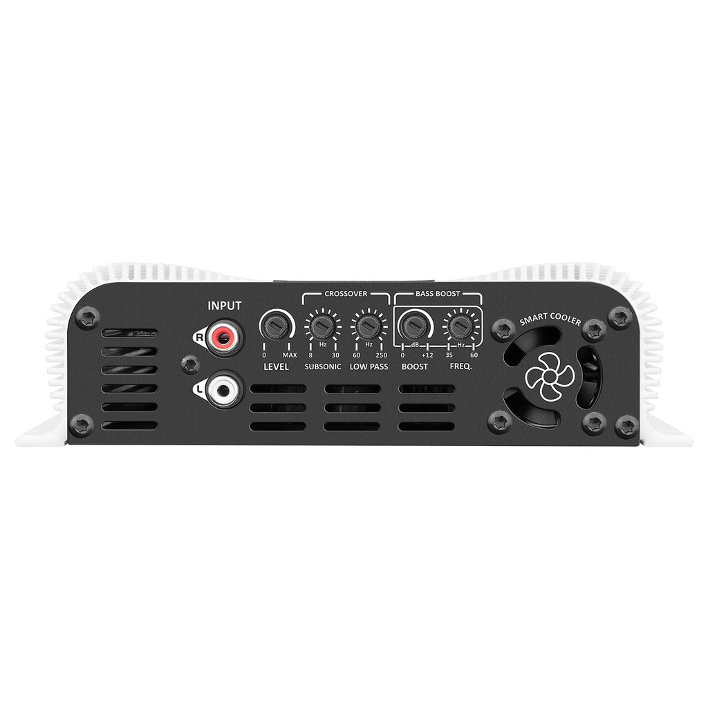 Taramps Bass 1200 2 Ohms Monoblock Amplifier 1200 Watts Rms 1 Channel 14.4VDC Out Power Full Range Great for Sub/Bass RCA Input Smart Cooler Car Audio