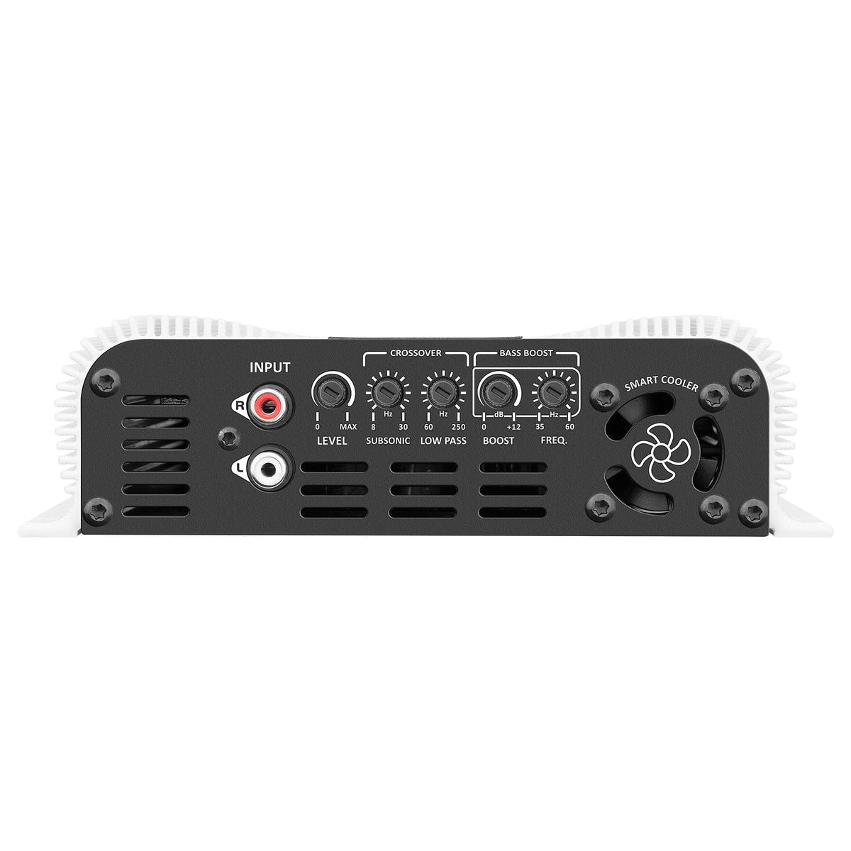 Taramps Bass 1200 2 Ohms Monoblock Amplifier 1200 Watts Rms 1 Channel 14.4VDC Out Power Full Range Great for Sub/Bass RCA Input Smart Cooler Car Audio