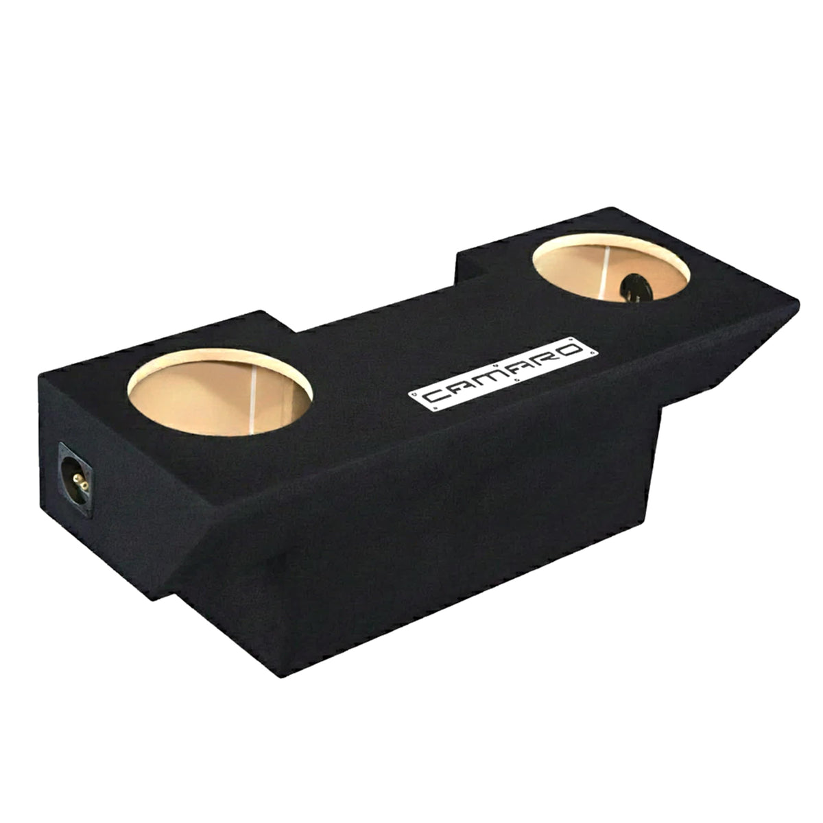 Dual Sub Box Compatible with Chevy Camaro 1982-1992 Subwoofer Enclosure Speaker Box car Audio Ground Shaker Stereo Enclosure Ground-Shaker (RED, 10")