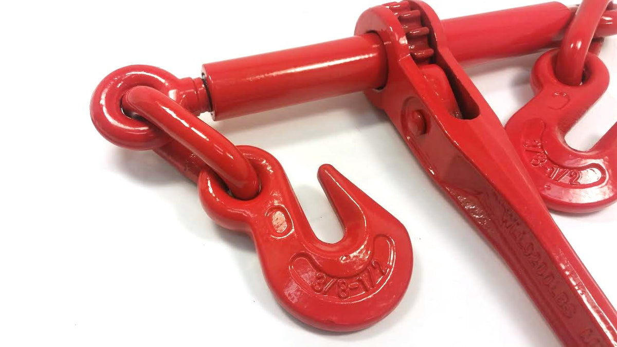 3/8" Transport Package - (2) Lever & Ratchet Binders - (2) 10' & 20' Foot Chains