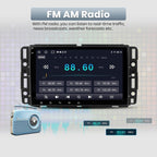 4+64G 8Inch Android 14 Car Radio Stereo Upgrade for Chevrolet Impala 2006-2013 w/Wireless Carplay Android Auto Double Din Touch Screen GPS Navigation Head Unit Radio Bluetooth WiFi FM Backup Camera