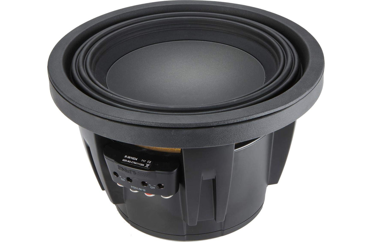 Alpine R-W10D2 Type R 10 Inch Subwoofer Dual 2 Ohm with HA-SWKD Sub Box Kit