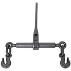 Heavy-Duty Ratchet Binders with Adjustable G70 Hooks - 5400lbs Working Load Capacity, 4-Pack, Black Hammertone