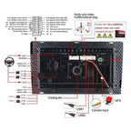 Car Radio for Mazda 6 2016 2017 2018 Stereo Head Unit GPS Upgrade 2G+64G