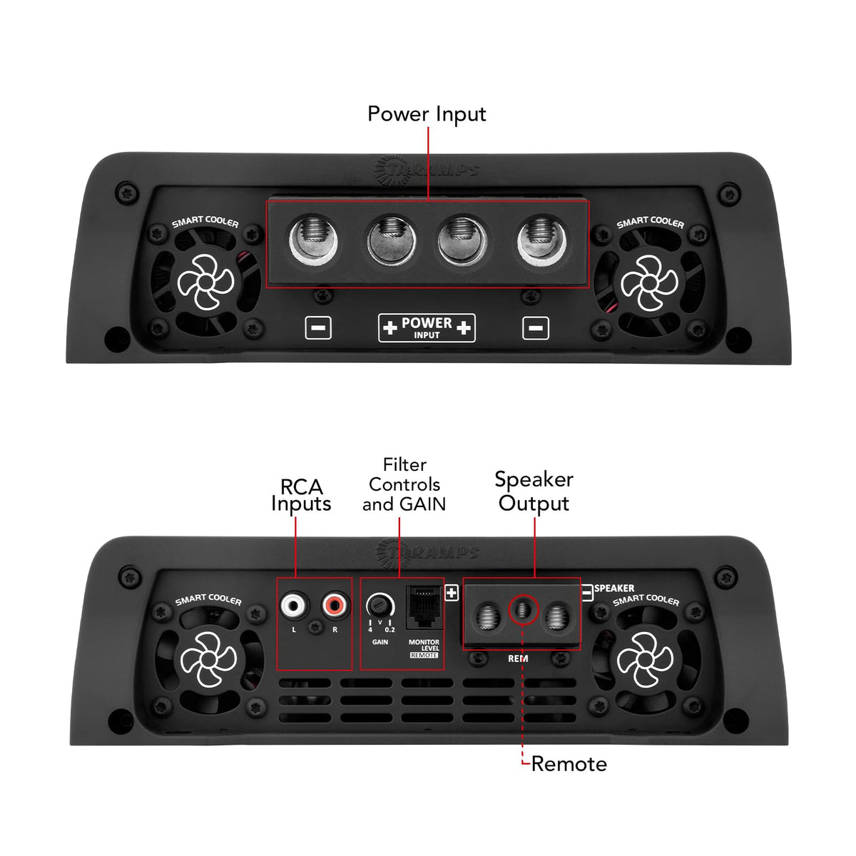 Taramps BASS 15K 1 Ohm 15000W RMS Monoblock Car Subwoofer Amplifier