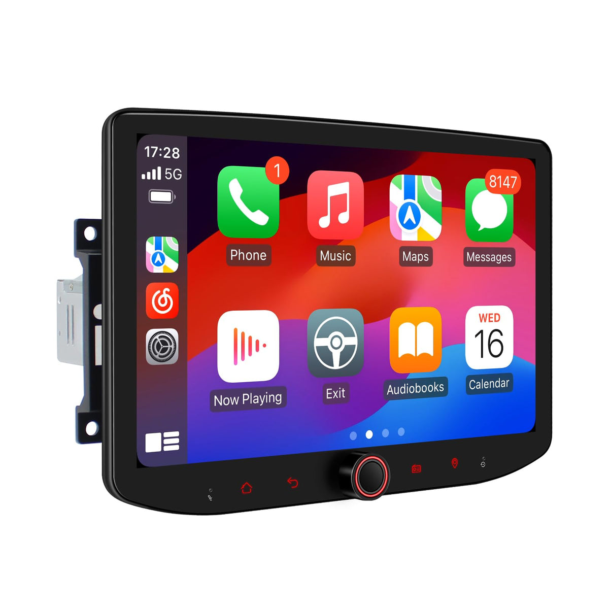 Joying Car Radio for Jeep Wrangler JK 2011-2018 Upgrade Android 13 Floating Stereo 11.6" IPS Touchscreen 8GB+128GB with Wireless CarPlay & Android Auto, Bluetooth, GPS, AM/FM, SWC(JY-JP111T8)