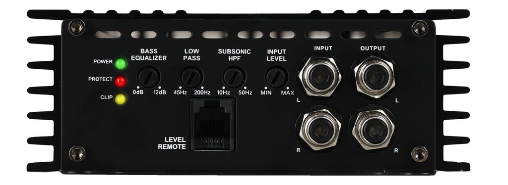 Rockville Mono 1-Ohm Car Amplifier, Class-D, Metal Bass Remote w/Clip Indicator, Low Pass & Subsonic Filters, Compact & High-Efficiency, Ideal for Subwoofers (Black, 1500w RMS)