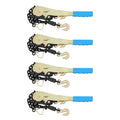 4pcs Easy Ratchet Chain Binder,1/4-5/16in,2500Lbs,G70 Chain