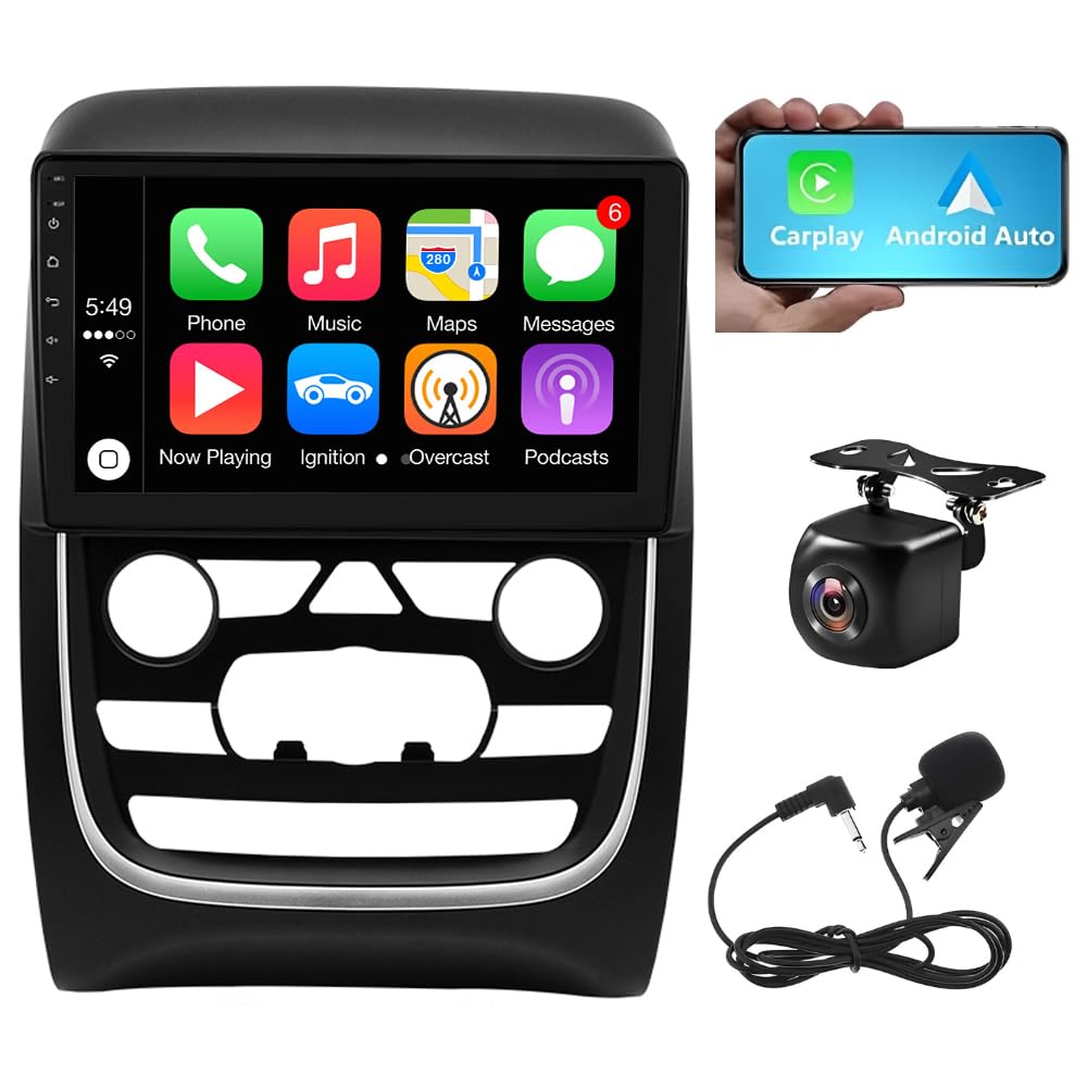 2+64G Car Stereo Radio for Dodge Durango 2014-2020 CarPlay Android Auto