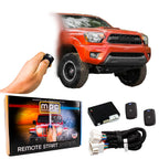 MPC Complete Remote Start Kit Compatible with Toyota Tacoma 2010-2015 G-Key - with T-Harness - Firmware Preloaded - (2) Ultra-Compact Extended Range 1-Button Remotes - Up to 2,000 ft
