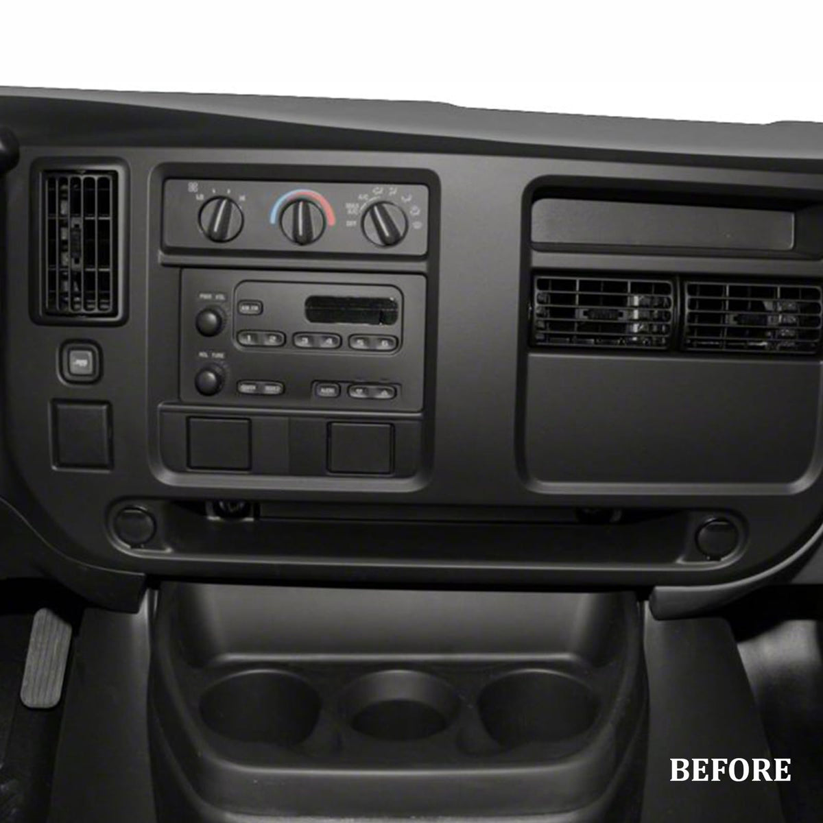 7 in Touchscreen Car Radio Stereo for Chevrolet Express 1500 2500 3500 2003-2006 Upgrade,Android 13 Double Din Radio for Chevrolet with Wireless Carplay Android Auto,Support WiFi Backup Camera-2+32G