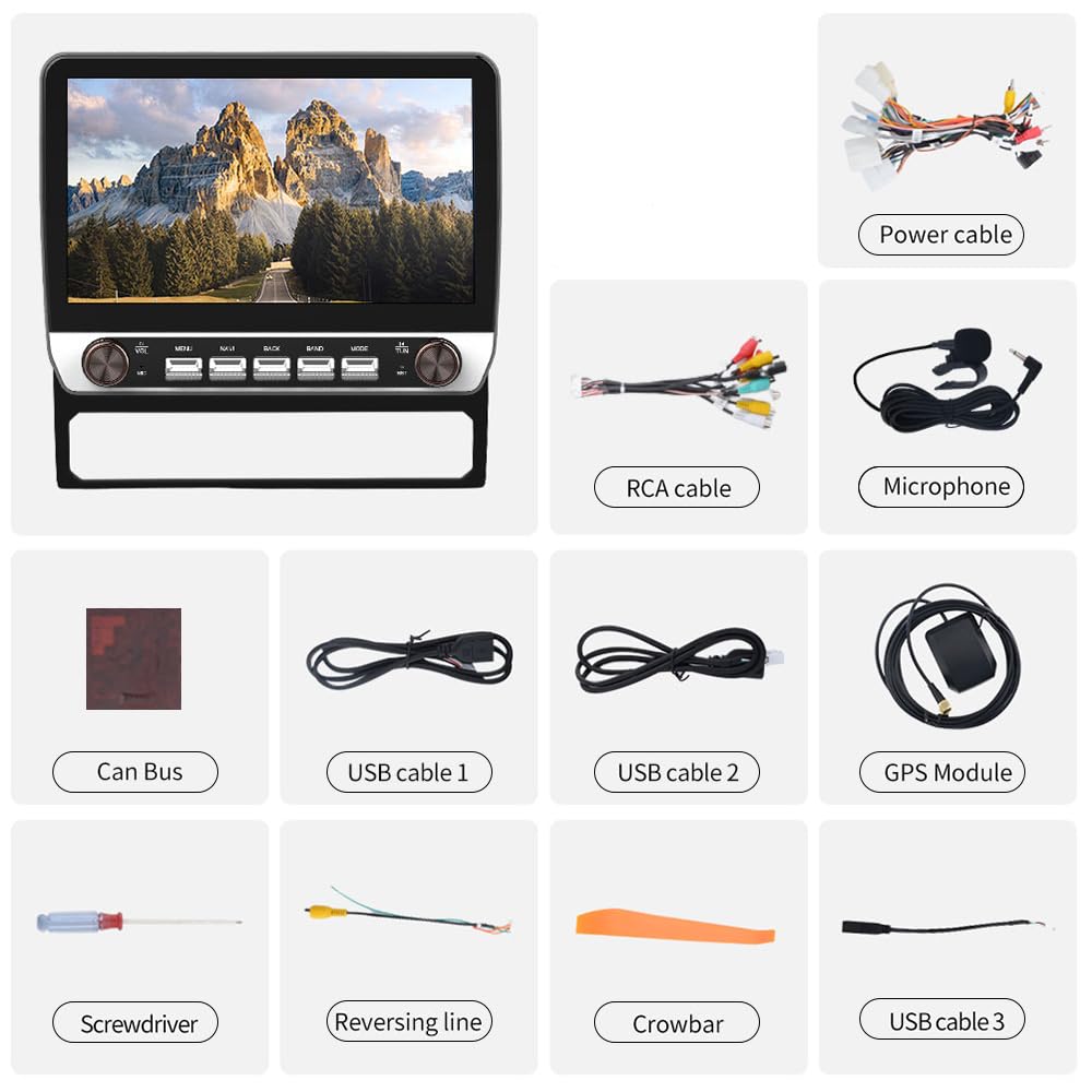 Android 13 Car Radio for Toyota Tacoma 2005-2015 [2G+64GB]