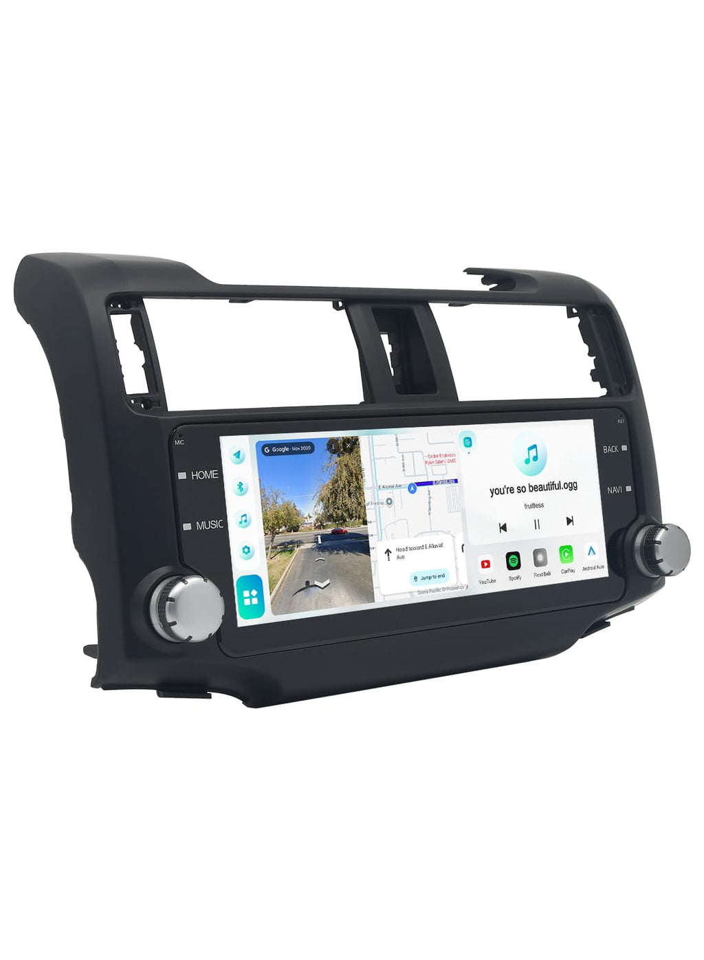 Android 14 6G+128G 10.25" Head Unit for Toyota 4Runner 2010-2023