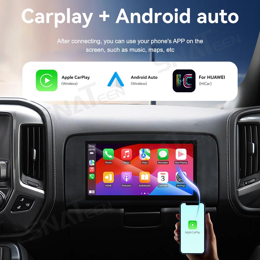 Android 15.0 for GMC Sierra Chevrolet Silverado 2014-2019 11.6 Inch
