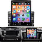 Android 13 Car Stereo Upgrade for Jeep Commander 2006-2010 Radio Head Unit 9.7inch Touchscreen Double Din Stereo with Wireless Carplay Android Auto GPS WiFi Backup Camera,2+32G