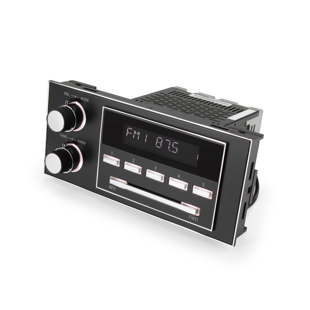 New York 1.5 DIN Direct-fit Radio Stereo Various 1995-02 Chevrolet & GMC SUV, Pickup Truck, Fullsize Van; 1999-02 Cadillac Escalade Bluetooth Hands-Free USB MP3 WMA FLAC AM/FM RCA