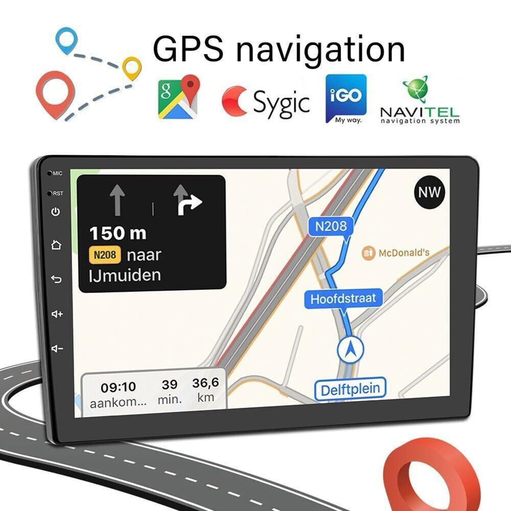 2G+32G Android 13 Car Stereo with Wireless Carplay & Android Auto, 7 Inch Touch Screen Car Radio with GPS FM Backup Camera WiFi SWC Compatible with Honda Accord 2003-2007