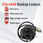 336-6684 Backup Camera Compatible with Caterpillar CAT 232D 242D 262D 289D 299D 257D Excavators, Loaders, Trucks, and Dozers 3366684