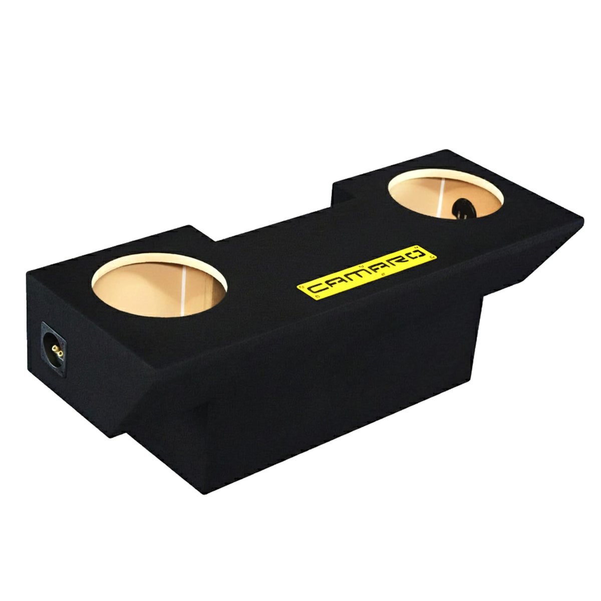 Dual Sub Box Compatible with Chevy Camaro 1982-1992 Subwoofer Enclosure Speaker Box car Audio Ground Shaker Stereo Enclosure Ground-Shaker (RED, 10")