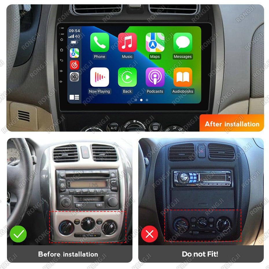 Stereo for Mazda Protege 323 BJ 2001-2003 Upgrade Radio Head Unit 2+64GB