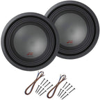 Alpine R-W10D2 Type R 10 Inch Subwoofer Dual 2 Ohm with HA-SWKD Sub Box Kit
