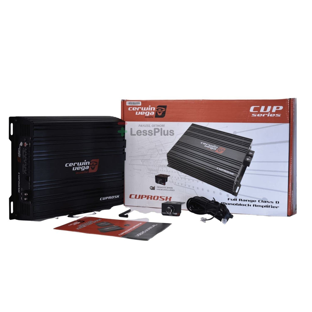 CERWIN-VEGA! CVPRO3K CVPRO Series Class D Monoblock Car Amp, 3000W RMS