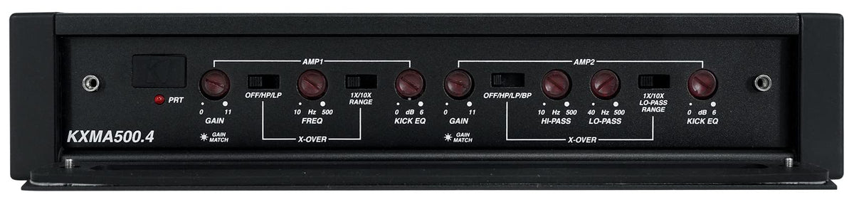 Kicker 48KXMA5004 500 Watt 4-Channel Marine Boat Amplifier Class D Amp KXMA500.4