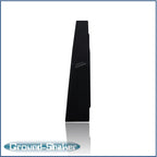 Single Dual Triple Sealed Shallow Mount Sub Box Slim Speaker Box Subwoofer Enclosure (Triple, 12" L7T)