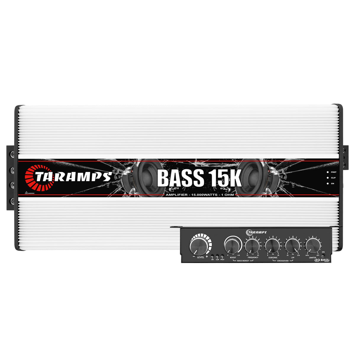 Taramps BASS 15K 1 Ohm 15000W RMS Monoblock Car Subwoofer Amplifier