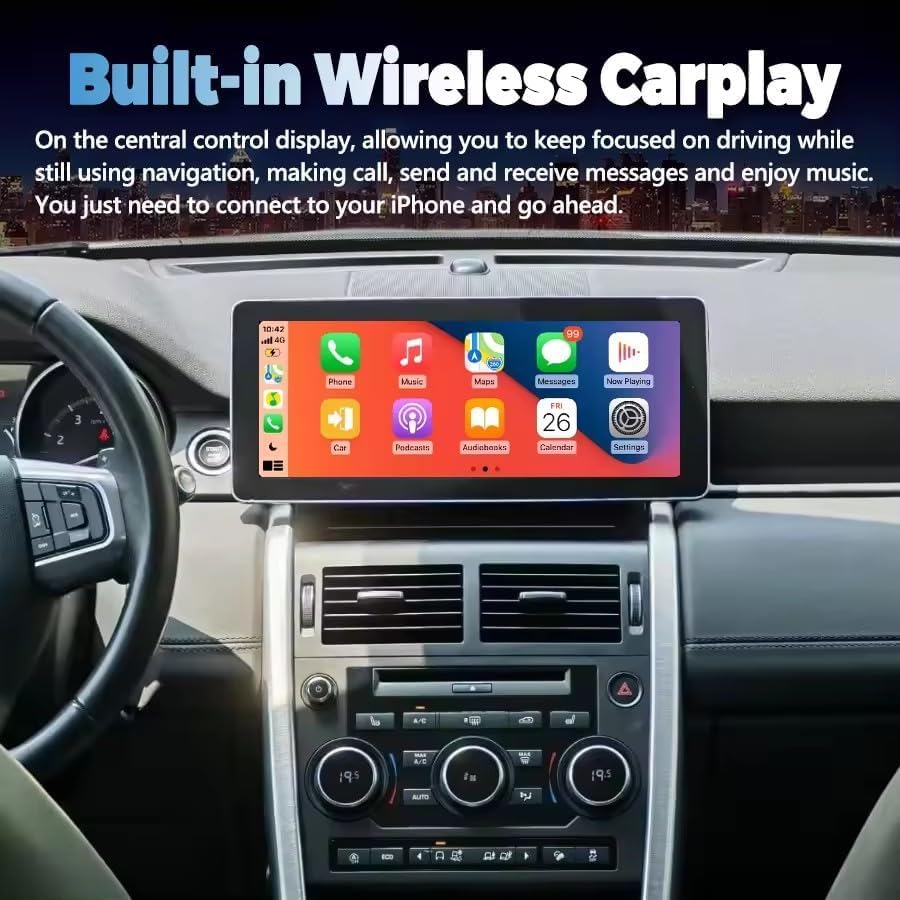 Rolax 12.3 inch Android 15 Carplay Compatible for Lexus RX300 RX330 RX350 RX400h 2004-2007 Car Radio Multimedia Stereo GPS Navigation Bluetooth WiFi Wireless Camera SWC